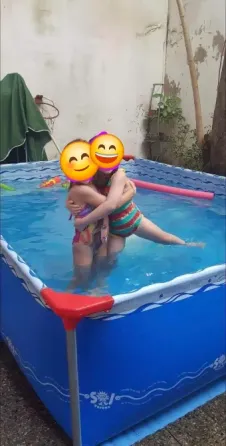 Pileta de Lona Sol de Verano 3x2.20x0.70 mts. Muy poco uso Villa Crespo