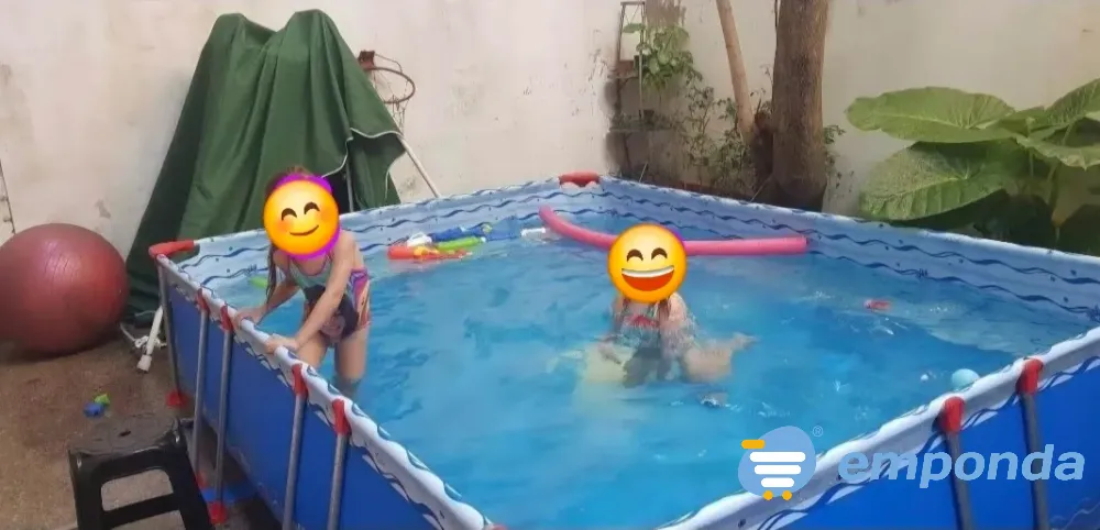 Pileta de Lona Sol de Verano 3x2.20x0.70 mts. Muy poco uso Villa Crespo - imagen 8