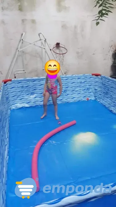 Pileta de Lona Sol de Verano 3x2.20x0.70 mts. Muy poco uso Villa Crespo - imagen 9