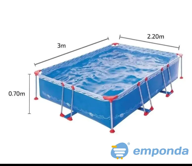 Pileta de Lona Sol de Verano 3x2.20x0.70 mts. Muy poco uso Villa Crespo - imagen 2