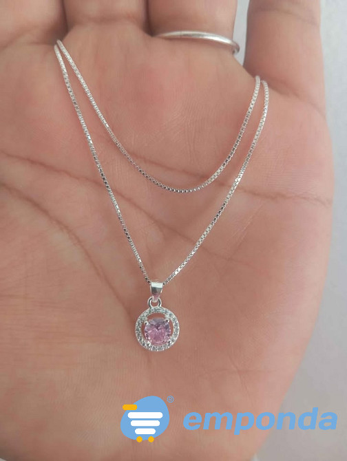 Cadenas con dije en plata 925 Zárate - imagen 3