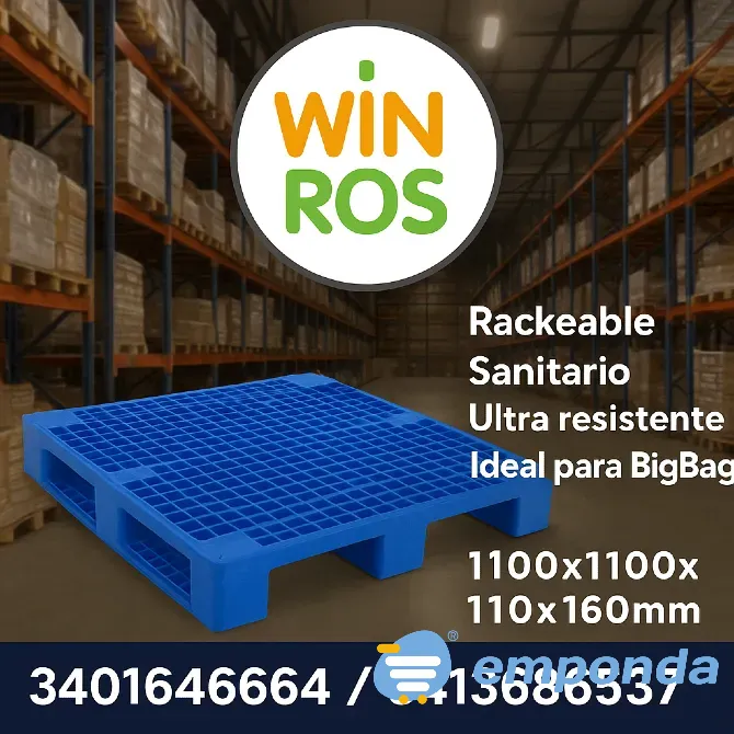 Pallets plásticos (litio, sanitarios, etc) Santa Fe ciudad - imagen 1