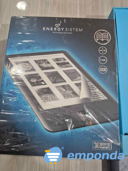Libro electrónico. Energy aReader Slim 8gb Tandil - imagen 3
