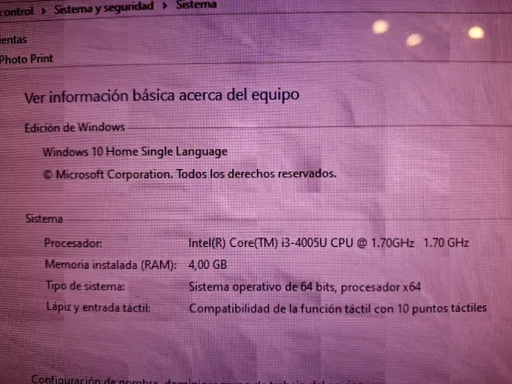 Pc Escritorio All In One Lenovo Colegiales