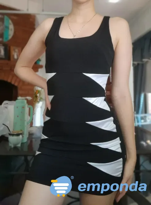 Vestido corto negro de noche Lanús Este - imagen 1