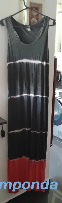 Vestido de verano negro Lanús Este - imagen 1