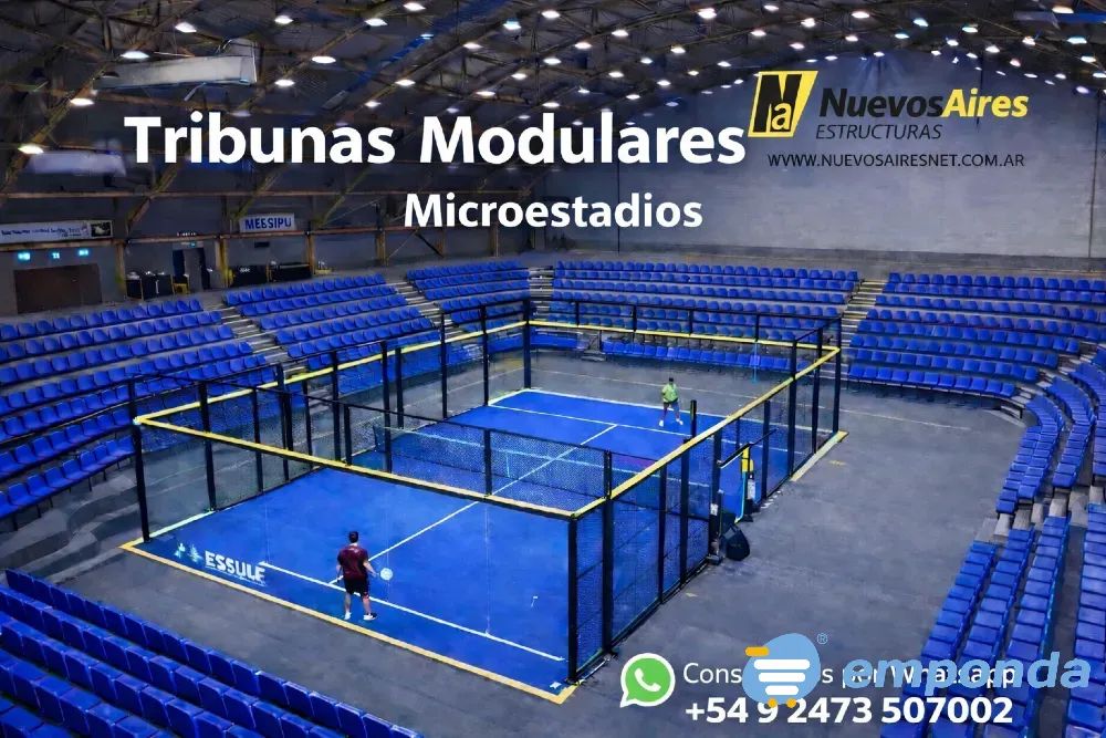 Gradas Telescopicas Tribunas Tubulares Escenarios levadizos Colón - imagen 8