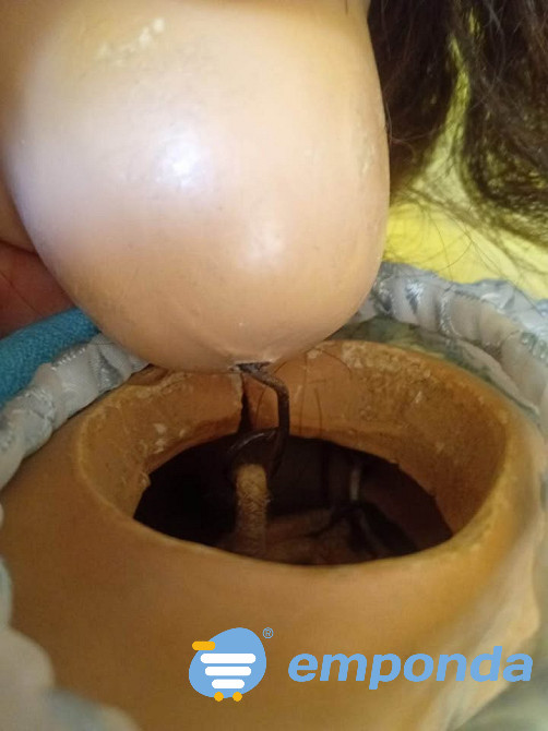 Antigua muñeca estilo Marilú Zárate - imagen 3