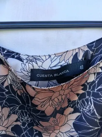 Vestido "cuesta blanca" de satén Santa Fe ciudad