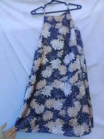 Vestido "cuesta blanca" de satén Santa Fe ciudad