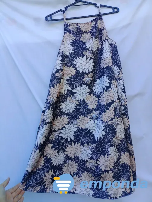 Vestido "cuesta blanca" de satén Santa Fe ciudad - imagen 1