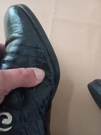 Botitas con cordon y taco Floresta