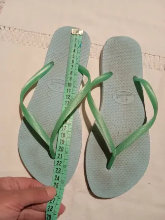 Ojotas verde claro Floresta