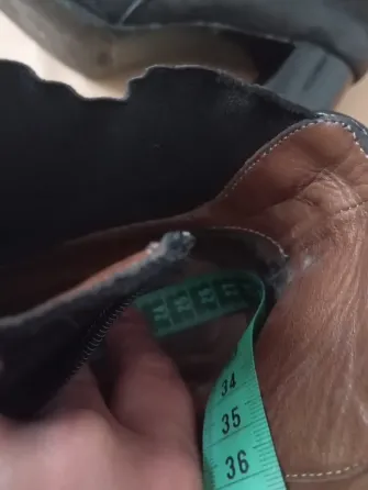 Bota caña baja y taco. Comodas Floresta