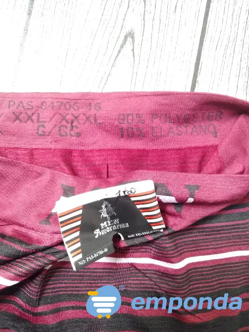 Boxer rayado MEN. Polyester y Elastano Floresta - imagen 3