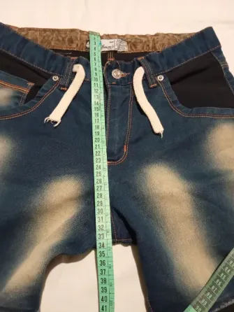 Short de jean elastizado, combinado para hombre. Impecable Floresta