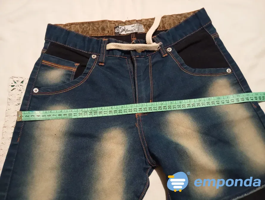 Short de jean elastizado, combinado para hombre. Impecable Floresta - imagen 2