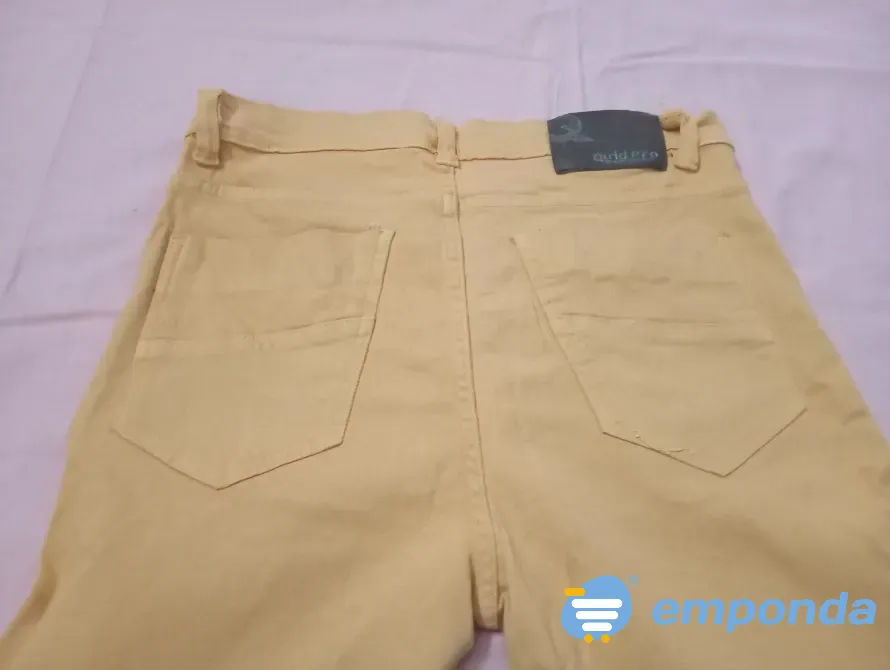 Pantalon, jean color mostaza. Semi elastizado. IMPECABLE Floresta - imagen 5