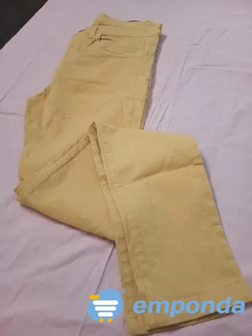 Pantalon, jean color mostaza. Semi elastizado. IMPECABLE Floresta - imagen 6