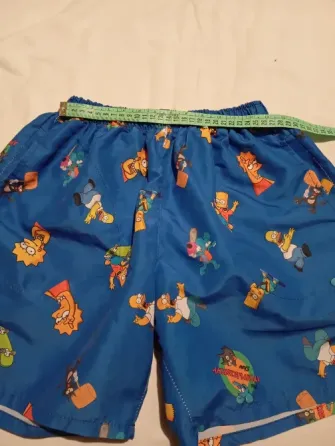 Short para pileta Los Simpson estampado Floresta
