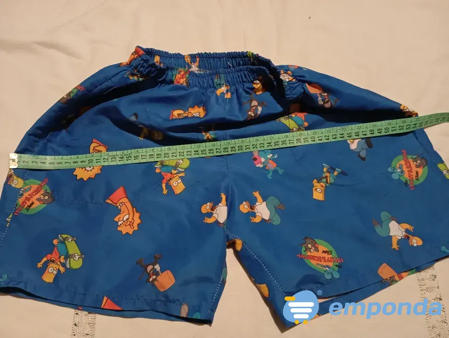 Short para pileta Los Simpson estampado Floresta - imagen 2