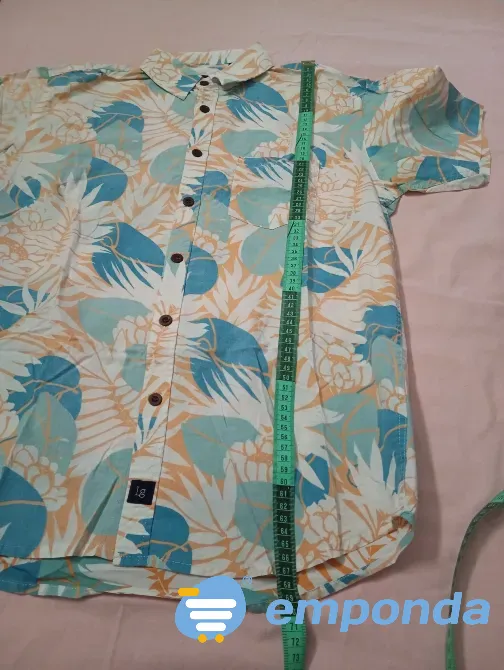 Camisa estampada, manga corta. Legacy Floresta - imagen 1