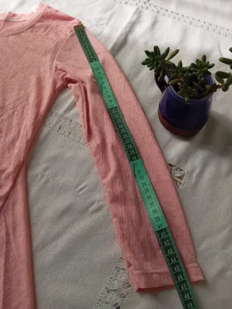 Remera manga larga, con brillos (Nueva s/etiq) Floresta