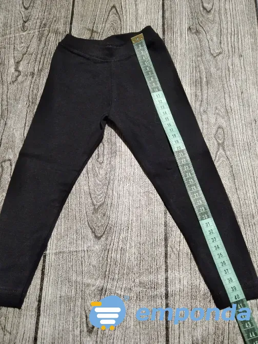 Calza negra de nena, para 12 meses. IMPECABLE Floresta - imagen 1