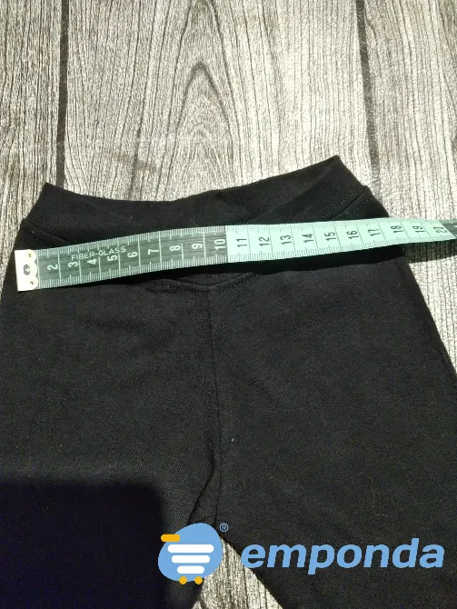 Calza negra de nena, para 12 meses. IMPECABLE Floresta - imagen 2