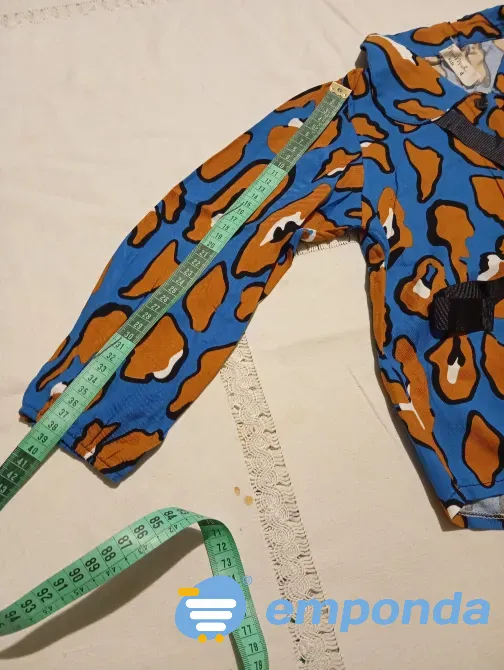 Camisa de nena con lazo. NUEVA Floresta - imagen 4