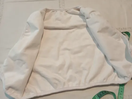 Chaleco con peluche para nena Floresta