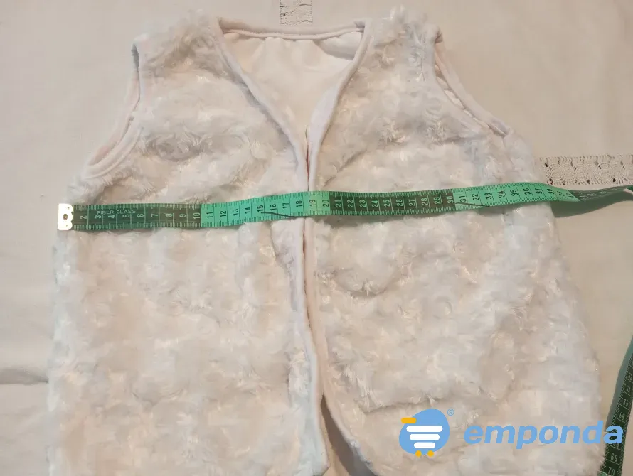 Chaleco con peluche para nena Floresta - imagen 2