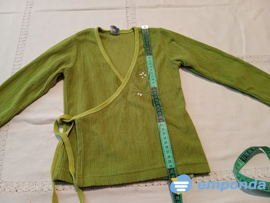 Saco abierto cruzado de nena. IMPECABLE Floresta - imagen 1