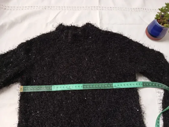 Sweater media polera de vestir (Nuevo s/etiq) Floresta