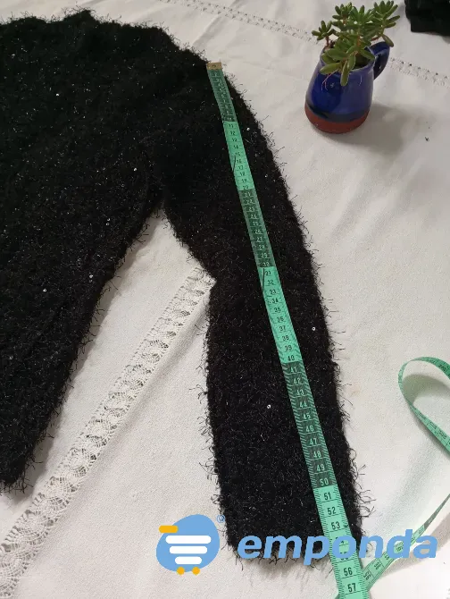 Sweater media polera de vestir (Nuevo s/etiq) Floresta - imagen 3