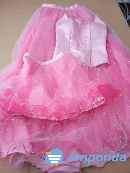 Vestido de Quince, tres piezas. Faldas y corset Floresta - imagen 10