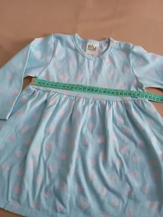 Vestido de bebe. 12 meses. IMPECABLE Floresta