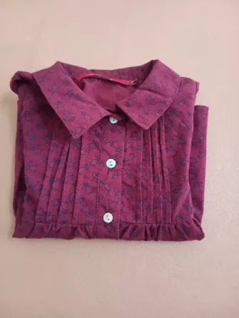 Camisa manga larga de bebe. IMPECABLE Floresta