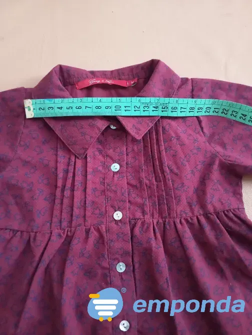 Camisa manga larga de bebe. IMPECABLE Floresta - imagen 3