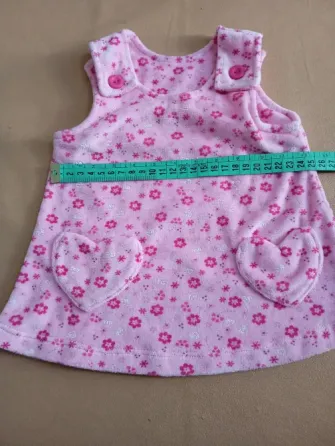 Vestido de plush para nena. IMPECABLE Floresta