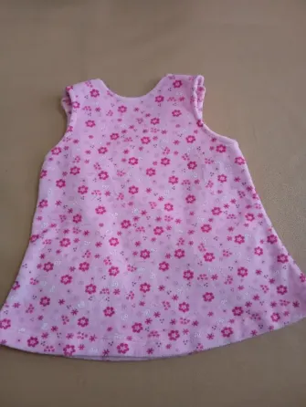 Vestido de plush para nena. IMPECABLE Floresta