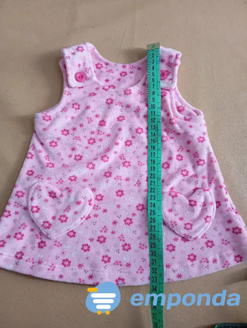Vestido de plush para nena. IMPECABLE Floresta - imagen 1