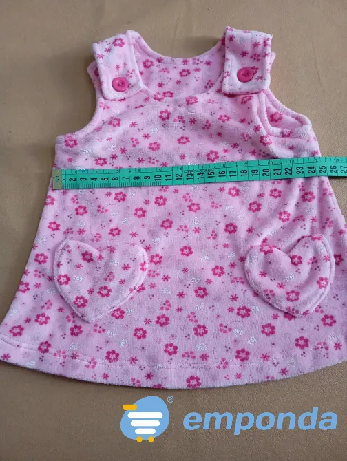 Vestido de plush para nena. IMPECABLE Floresta - imagen 2