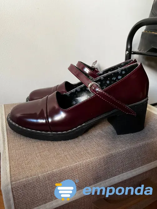 Mary Jane cyka bordo UN SOLO USO Almagro - imagen 1