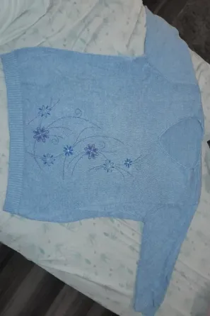 Suéter celeste Lanús Este