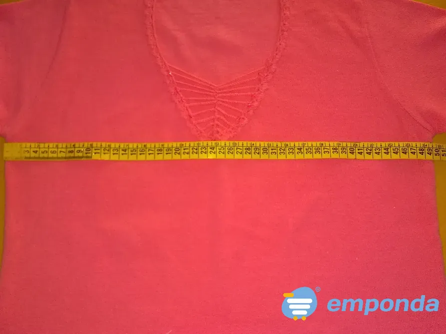 Sweter de Dama, escote en V con delicado detalle Floresta - imagen 5