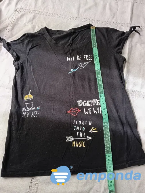 Remera canchera con frases. IMPECABLE Floresta - imagen 1