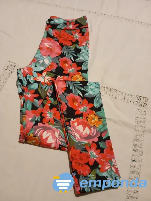 Calza de lycra estampada. Nueva Floresta - imagen 5