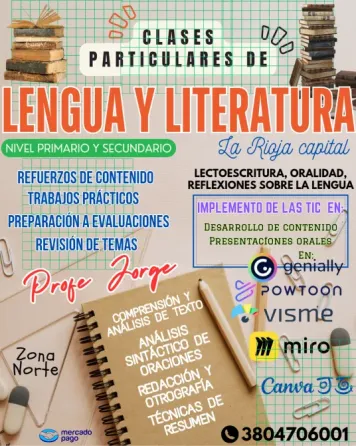 Clases particulares de Lengua y Literatura La Rioja La Rioja