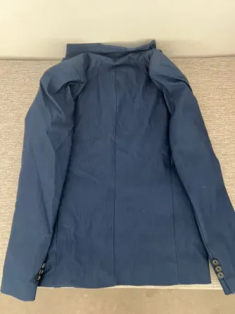 Saco para fiestas Azul Marino Villa Devoto